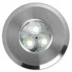 Spider Empotrable acero 3x1W LED 4000k IP67