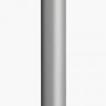 Column Farol 45ú Hit ce/s 70w ø200mm H250cm Cinza Alumínio