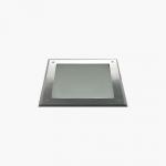 Compact Recessed suelo Square 200mm 4 Soft LED 3200k 6w 230v 90ú Stainless Steel