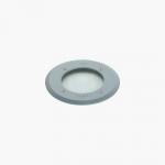Minizip Einbauleuchten suelo Runde 1 Soft LED 3200k 230v 1,5w Grau Aluminium