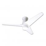 Velo Hugger Fan white bright Aspas 127cm without light with control remoto