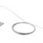 ESSENCE (Zubehörteil altarlicht) suspension interMedium mit kabel von stahl weiß