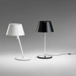 Giro Table Lamp with black lampshade