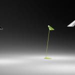 I.Cono Floor Lamp Reading 127cm E14 15w Green