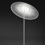 Wind Floor Lamp sombrilla Recessed white