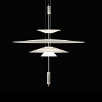 Flamingo Pendelleuchte 103 cm 3xLED 5,6W dimmable - Gold Satin mate