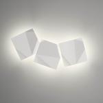 Origami Aplique triple 3xLED STRIP 6,5W - Lacado blanco Mate