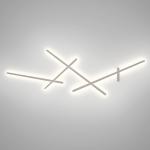 Sparks luz de parede Médio LED 50,7w dimmable dali - Cinza grafito