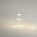 Suite Floor Lamp Small - Lacquered white Mate
