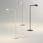Swing Lampadaire LED 1x5,25w Diffuseur orientable - Laqué blanc mat