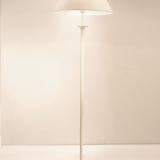 Riva F1 B Floor Lamp white lampshade lino white 1xE27 11W (LED) o