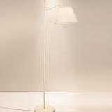 Riva F3 B Floor Lamp white lampshade lino white 1xE27 11W (LED) o
