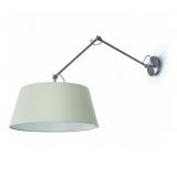 Easy Wall Lamp E27 1x60W Nickel Satin