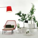 Excentrica lamp of Floor Lamp E27 1x70W lampshade red and Floor L