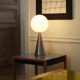 Bilia Lampe de table niquel Ã˜20x43cm 1x42w E14 (HL)