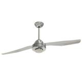 Libellula Fan 127cm with light LED 17W 2 blades Transparent witho
