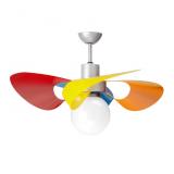 Soffio ECO Fan 100cm light 32w 4 blades multicolour without mando