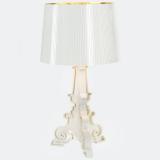 Bourgie Table Lamp white/Golden with intensity regulator E14 IBA 