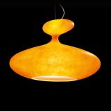 ETA Sat Pendant Lamp en Fibra of Glass orange