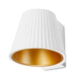 Cup luz de parede 1xLED Cree 7W - branco Difusor Dourado