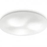 Circle Wave ceiling lamp ø65cm LED 36w 3000K white