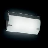 Dry 40 P luz de parede branco com FASCE TRASPARENTI