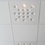 Calc lâmpada do teto Embutida LED 17x2,7W - branco