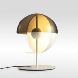 Theia M Lampe de table ø30cm LED SMD 7,8W - blanc