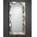 Alboran mirror rectangular Framework Volumetrico Silver Leaf aged