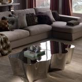 Arcadia coffee table 38x133cm - Stainless Steel pulido