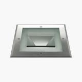 Compact Recessed suelo Square 275mm 7 Accent LED 3200k 10,5w 230v