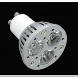 Lámpara LED GU10 dichroic Serie TG Aluminium óptica Transparent