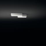 Link lâmpada do teto Composição 2 peças - Lacado branco Brill