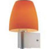 Bell Wall Lamp Nickel Satin/Naranja