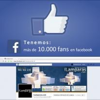 Ilamparas.com en facebook: un escaparate lumínico