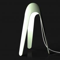 Cyborg de Martinelli Luce, una lámpara de mesa futurista