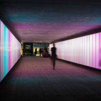 Interference, el túnel interactivo de Dinamarca