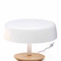 Aspen Lampe de table ceramica 25cm 3xE14 blanc