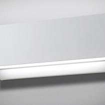 Profile Wall Lamp 20cm LED strip 2x450lm 3000K Anodized