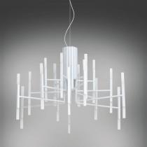 Thelight Lampada a sospensione 18 bracchi LED 3W bianco