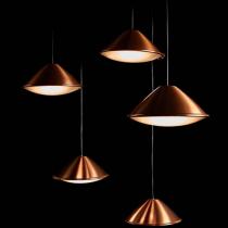 Armonica Pendant Lamp Copper LED LED 17W 230V 1300lm 3000K