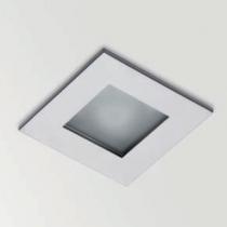 Win Downlight Recessed with Glass IP44 HI Spot ES 50w Nquel