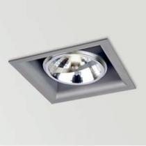 Arkos 1 square recessed 17cm C dimmable R111 Gx8,5 70w