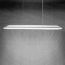 Float Pendant Lamp linear 103cm 1x39w G5 white