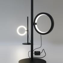 Ipparco Lampe de table LED 8,9w 3000K Noir