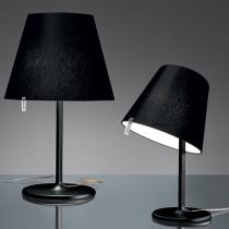 Melampo Lampe de table Structure et Diffuseur Noir