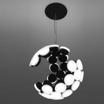 Scopas lampe Suspension LED 63w blanc/Noir