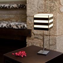 Cebra Lampe de table 6x19,5cm E12
