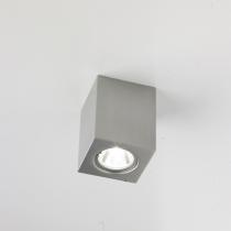 Miniblok C soffito MR8 G4 1x20w Alluminio Satin luce bianca