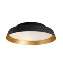 Boop Wall lamp/ceiling lamp ø37cm E27 2x22w Black/Oro